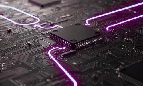 Computer Chip Graphic